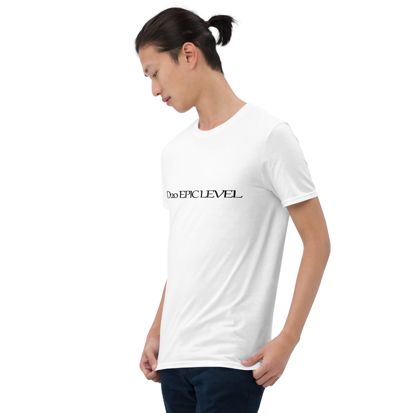 D20 Epic Level Logo Short-Sleeve Unisex T-Shirt
