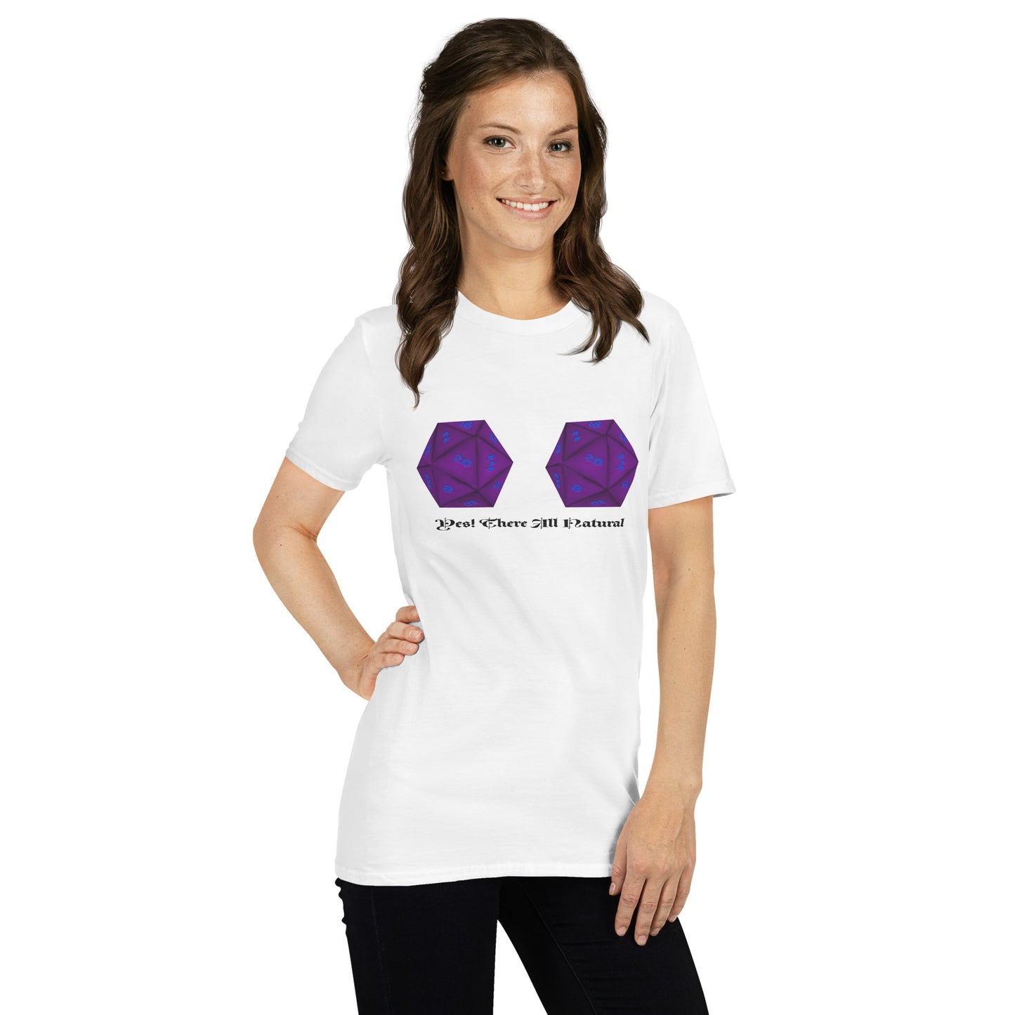 Yes there All Natural Short-Sleeve Unisex T-Shirt