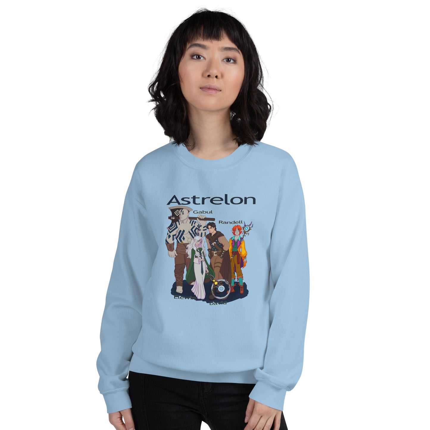 Astrelon Party Figures Unisex Sweatshirt