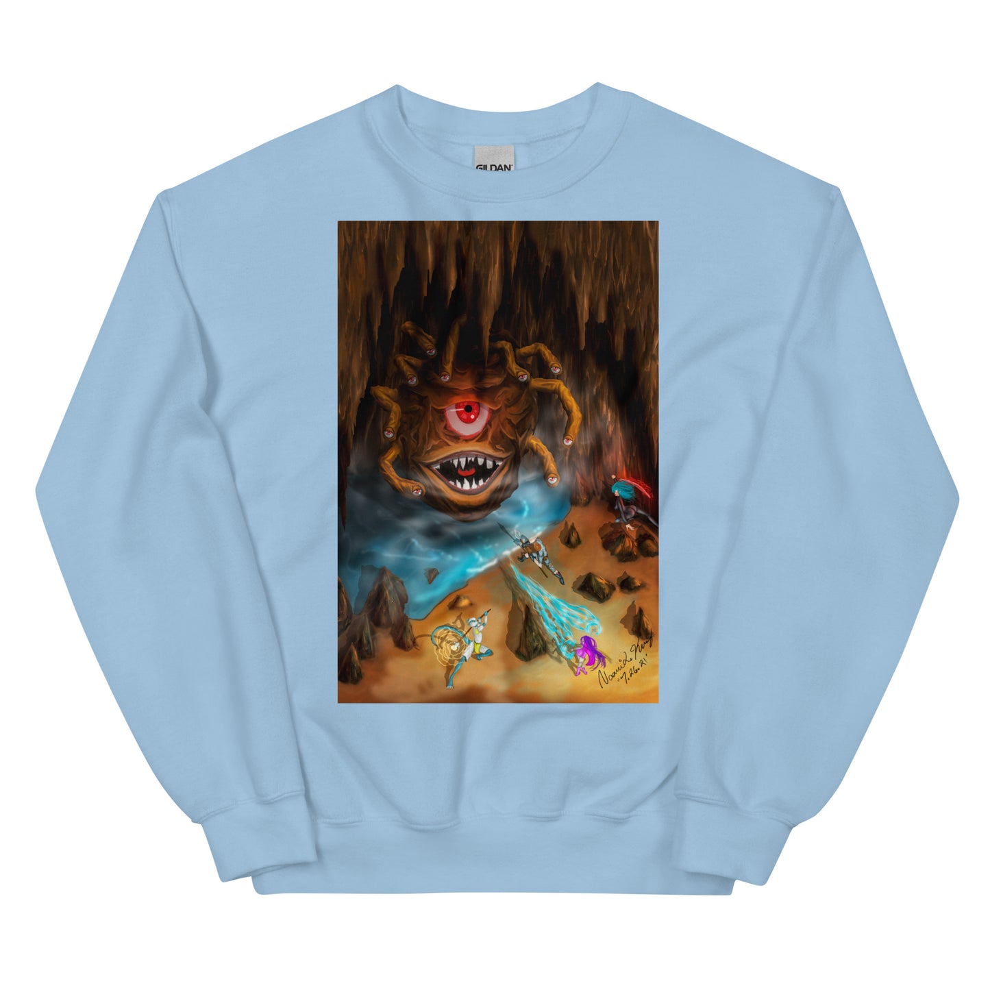 Beholder Party Fight Unisex Sweatshirt
