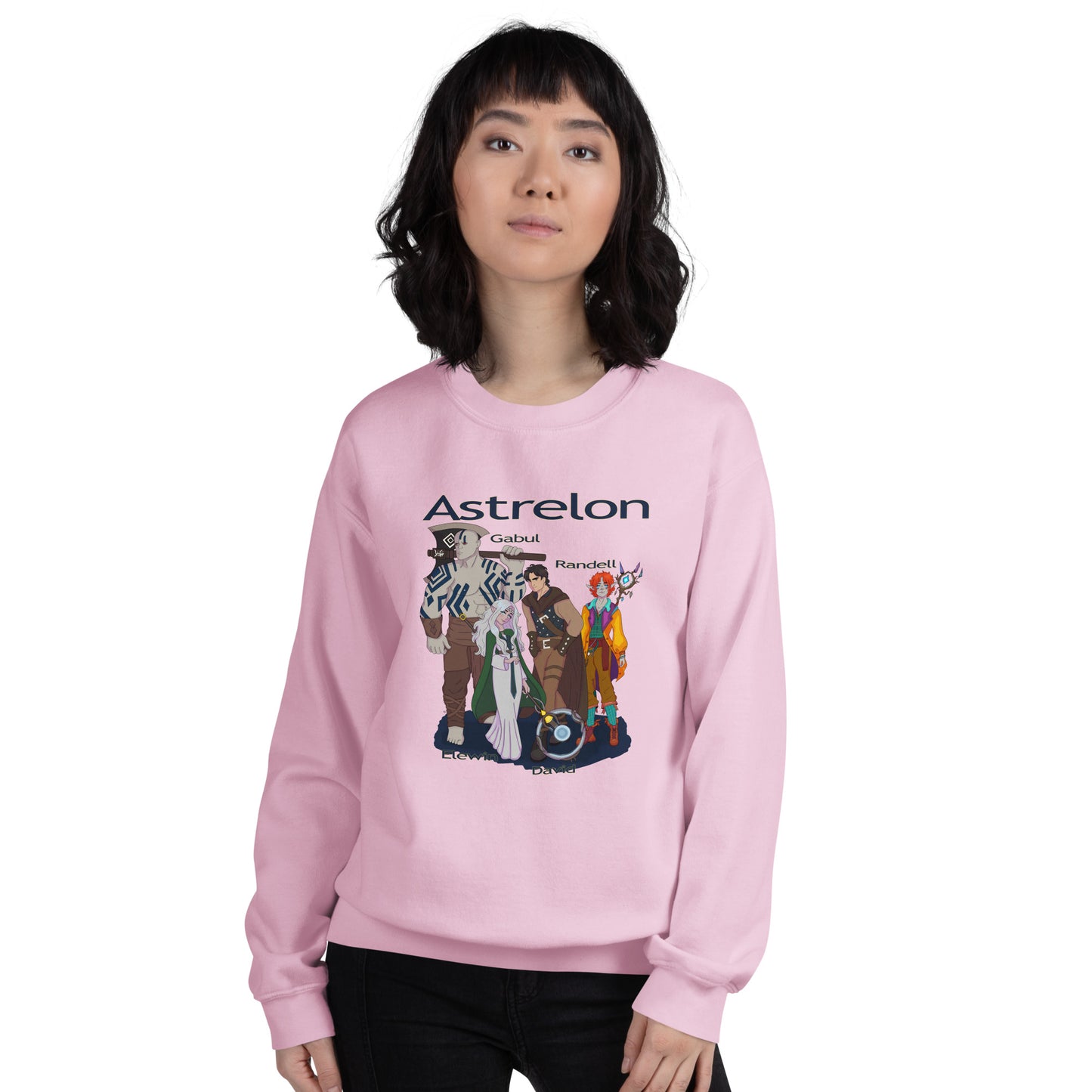 Astrelon Party Figures Unisex Sweatshirt