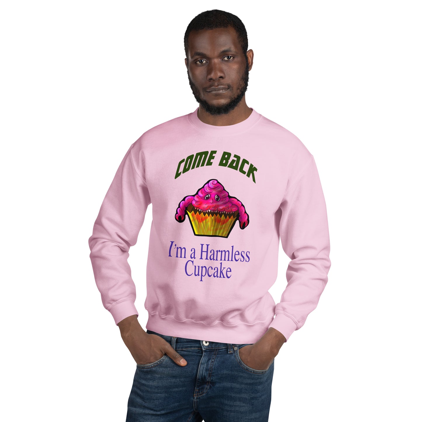 Harmless Cupcake Unisex Sweatshirt