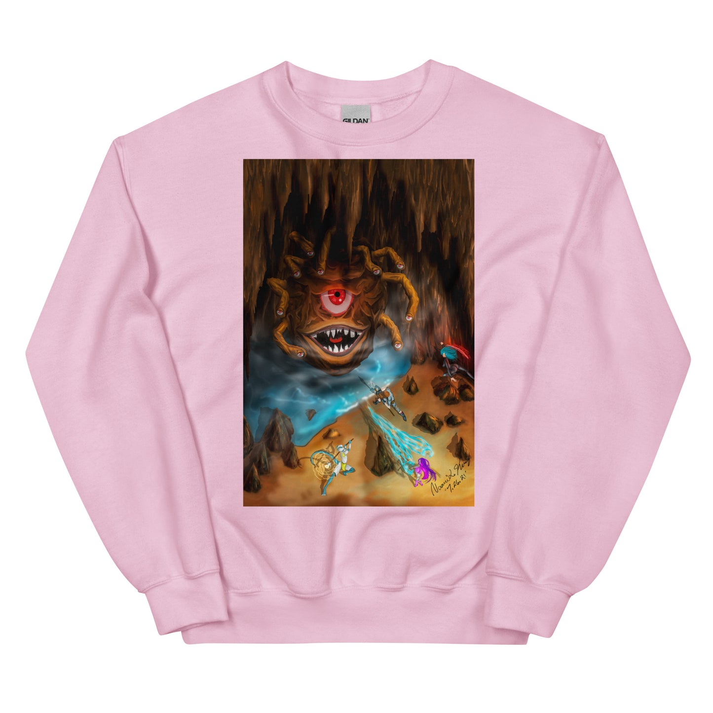 Beholder Party Fight Unisex Sweatshirt