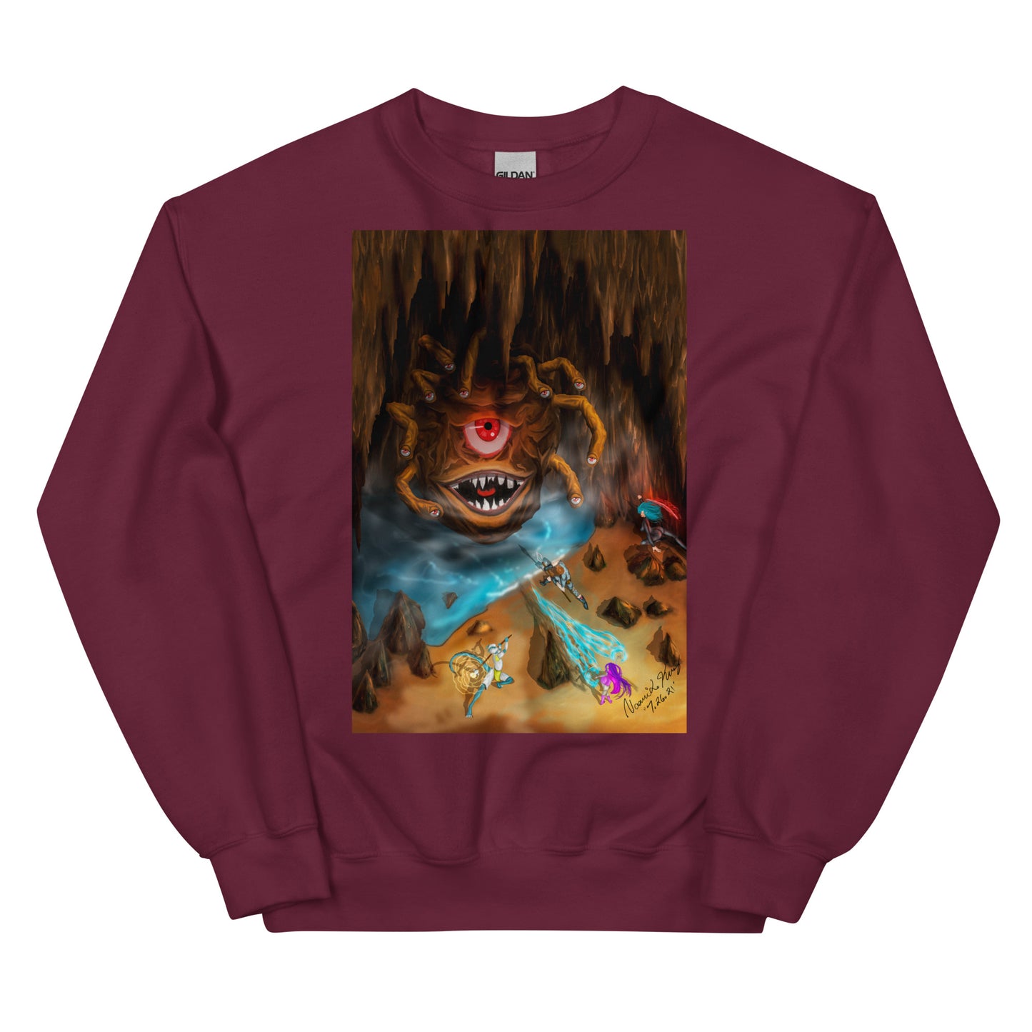 Beholder Party Fight Unisex Sweatshirt