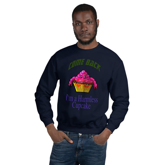 Harmless Cupcake Unisex Sweatshirt
