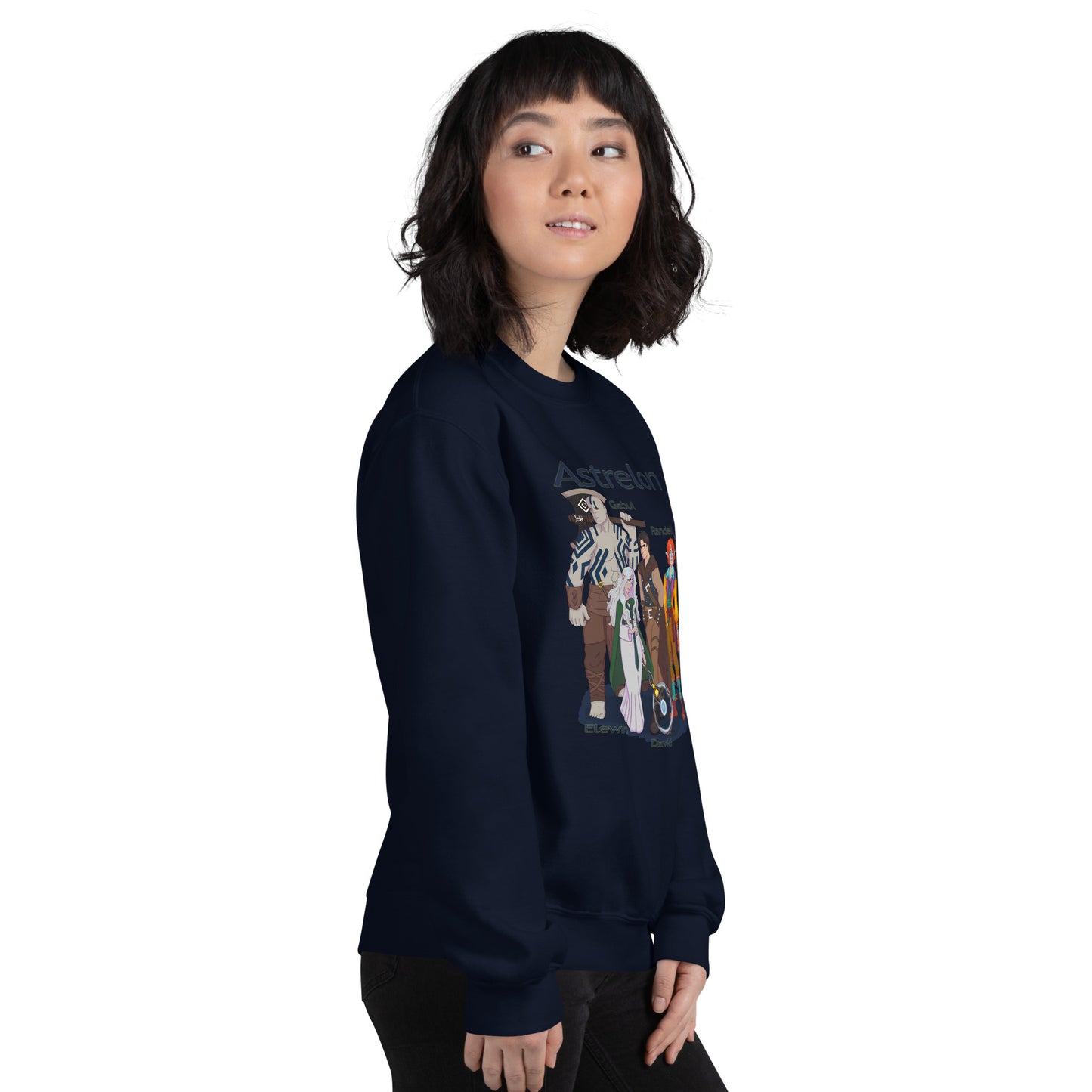 Astrelon Party Figures Unisex Sweatshirt