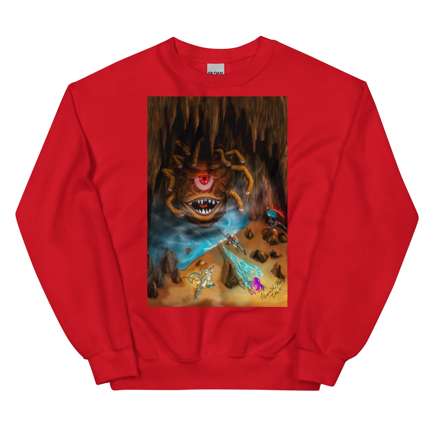 Beholder Party Fight Unisex Sweatshirt
