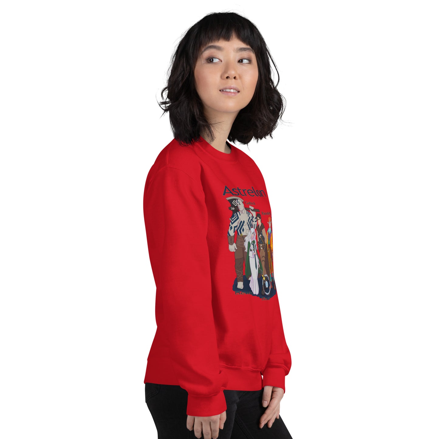 Astrelon Party Figures Unisex Sweatshirt