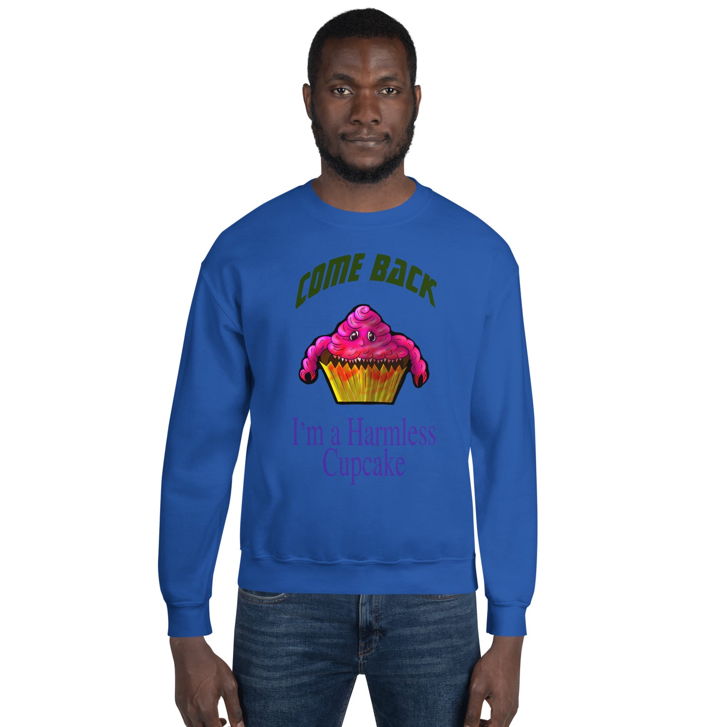 Harmless Cupcake Unisex Sweatshirt