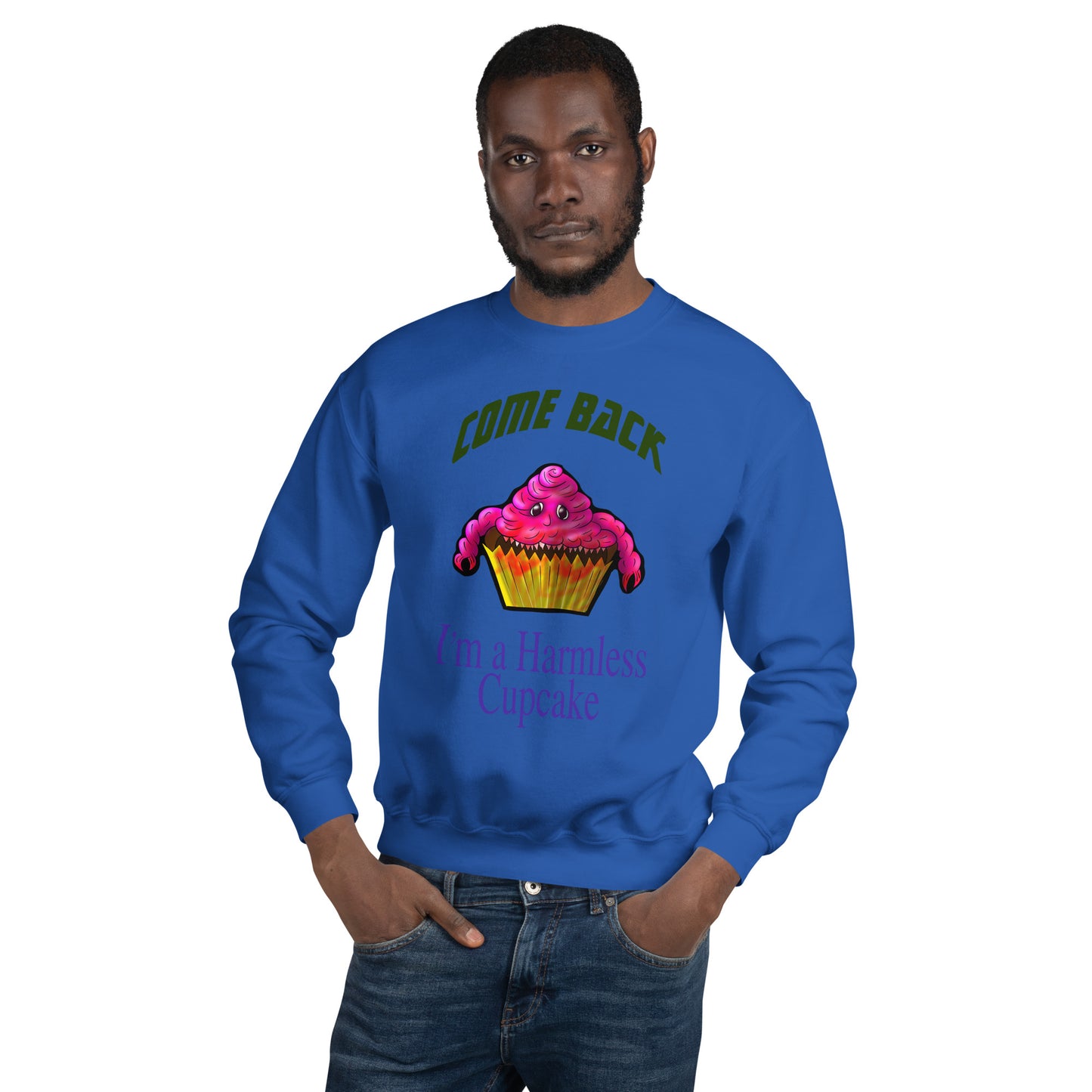 Harmless Cupcake Unisex Sweatshirt