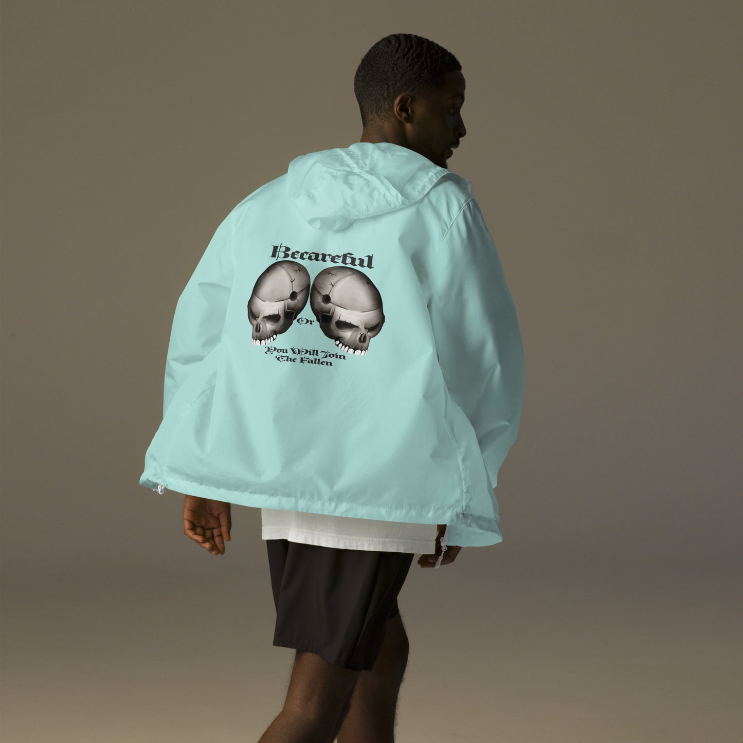 The Fallen Unisex lightweight zip up windbreaker