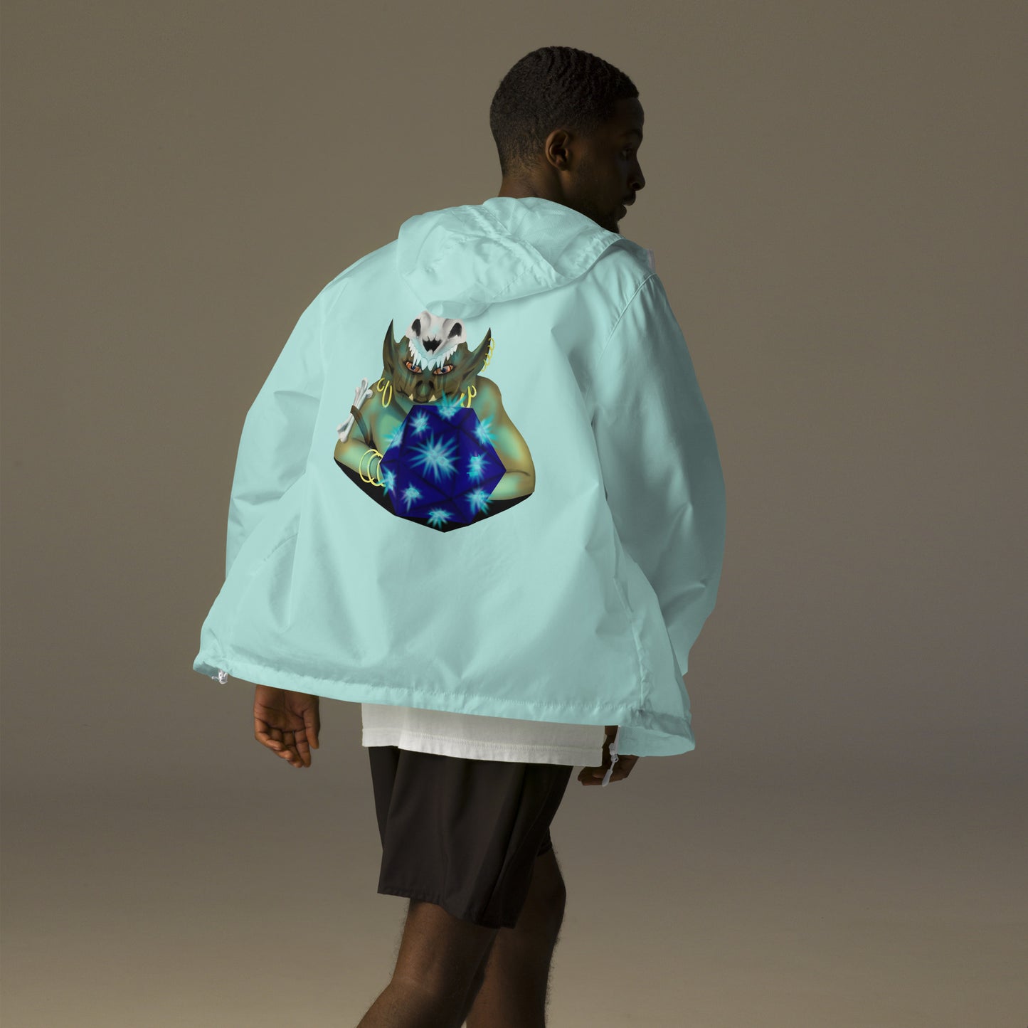 Dice Goblin Unisex lightweight zip up windbreaker