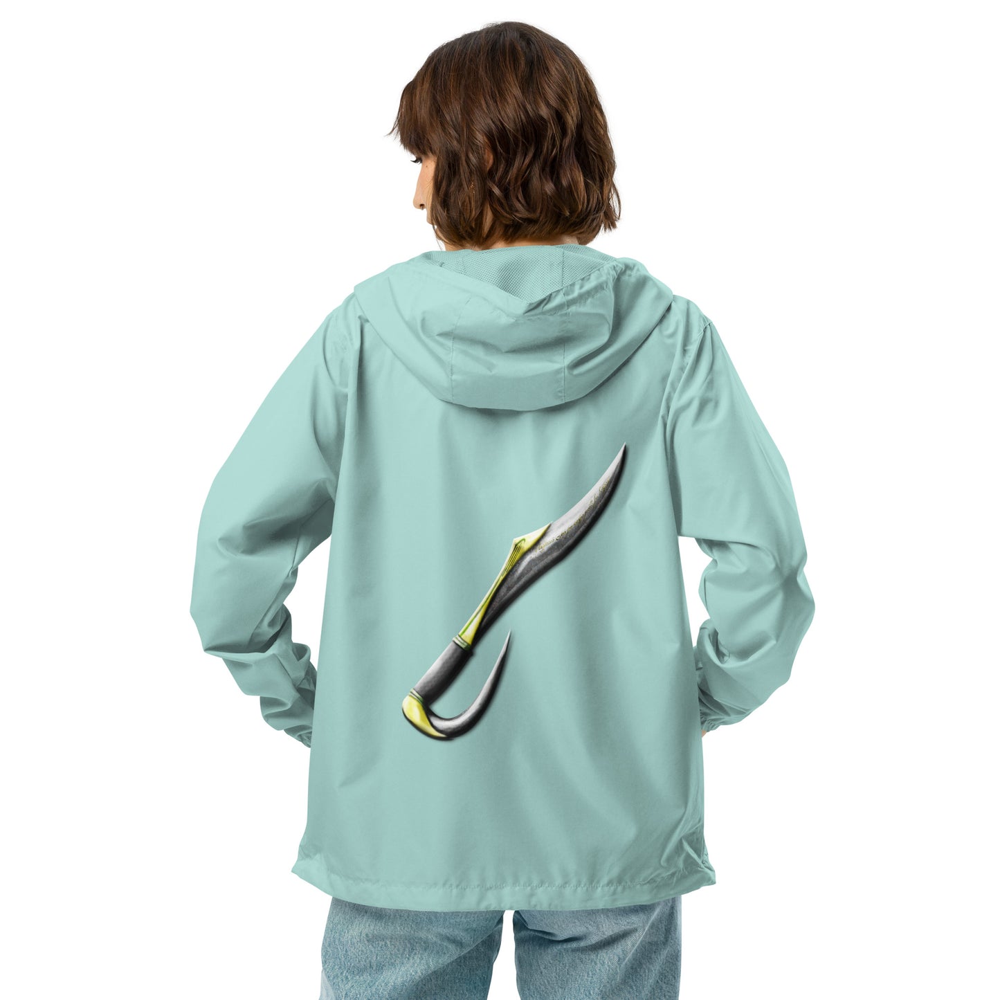 Golden Elven Shortsword Unisex lightweight zip up windbreaker