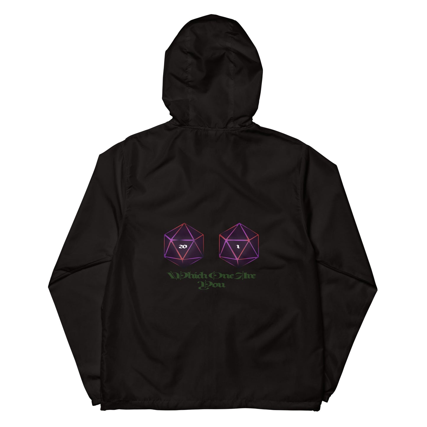 Which one are you? Unisex lightweight zip up windbreaker
