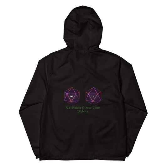 Which one are you? Unisex lightweight zip up windbreaker