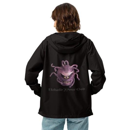 Behold Your God Unisex lightweight zip up windbreaker