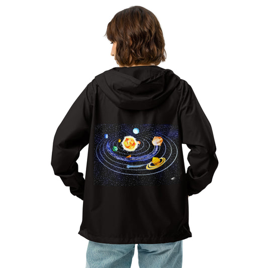 Dice Universe Unisex lightweight zip up windbreaker