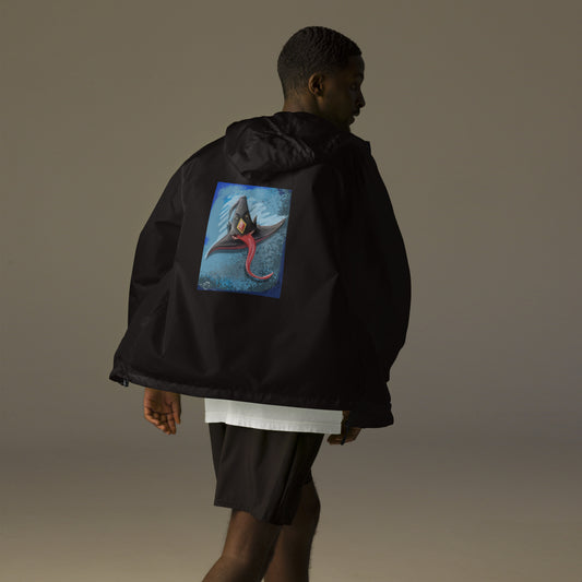 Charlie the Mimic Unisex lightweight zip up windbreaker
