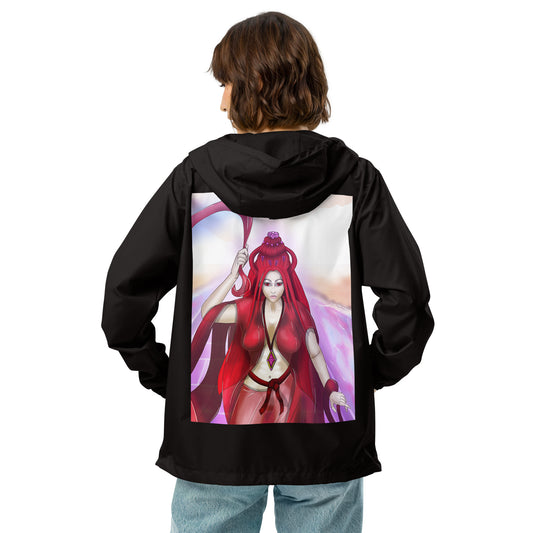 Scarlet Silk Princess Unisex lightweight zip up windbreaker