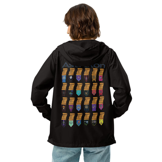 Astrelon kingdoms Unisex lightweight zip up windbreaker