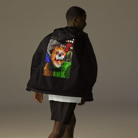 Classic Monster Collection Unisex lightweight zip up windbreaker