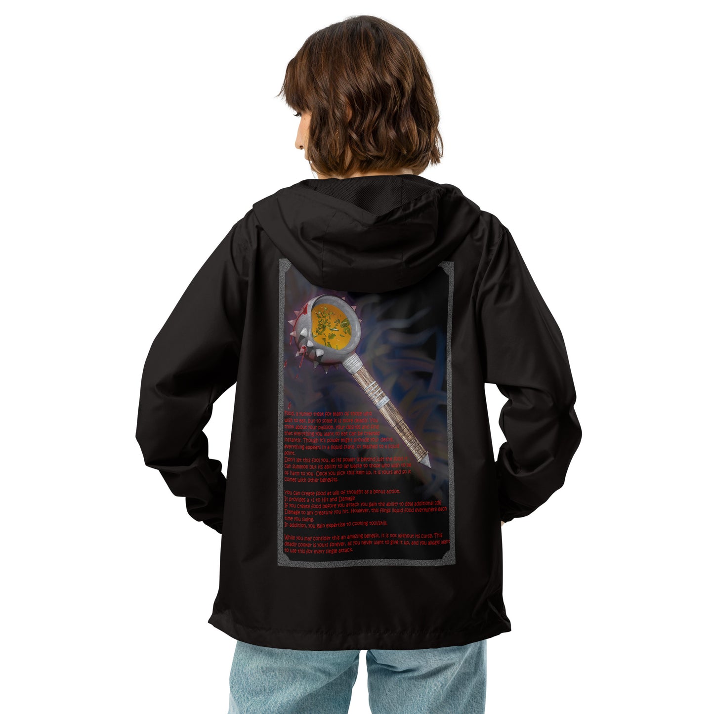 Deadly Cooker Unisex lightweight zip up windbreaker