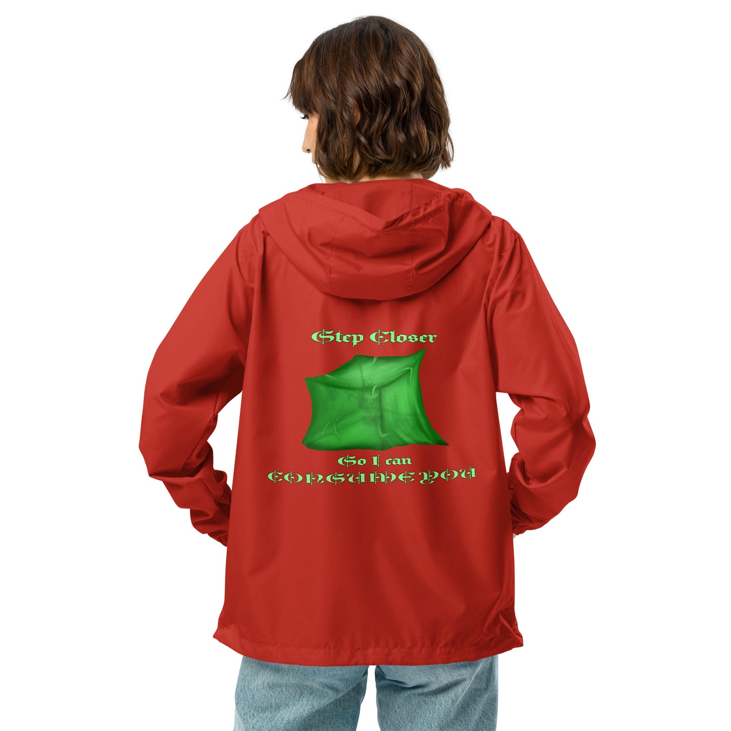 Step Closer (Ooze) Unisex lightweight zip up windbreaker