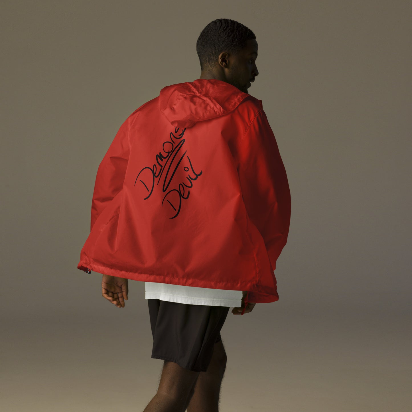 Demons and Devils Unisex lightweight zip up windbreaker