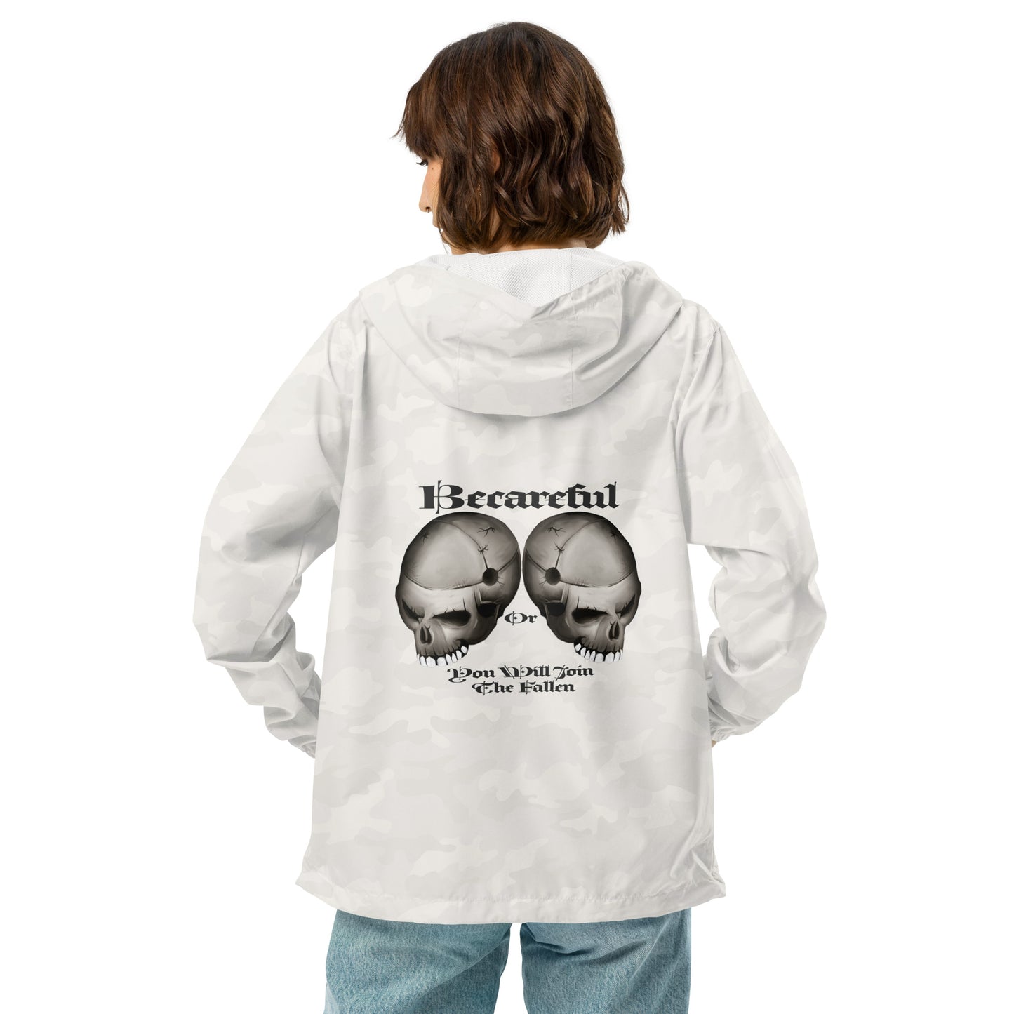 The Fallen Unisex lightweight zip up windbreaker