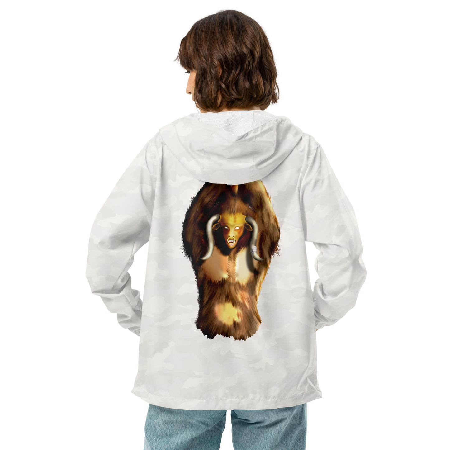 Raging Minotaur Unisex lightweight zip up windbreaker