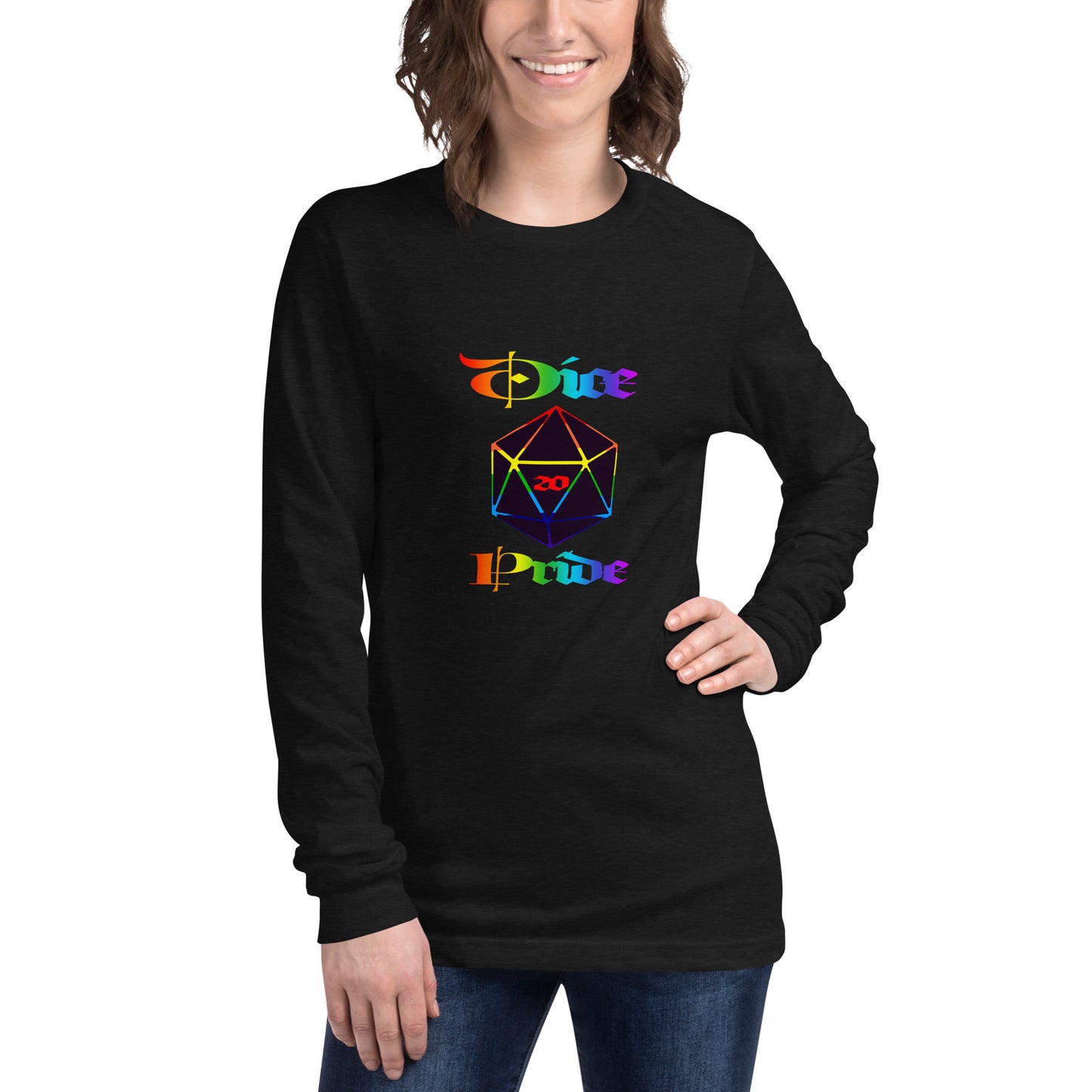 Dice Pride Unisex Long Sleeve Tee