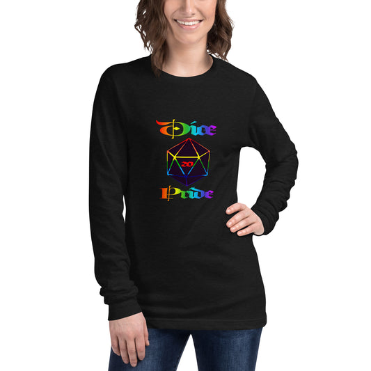 Dice Pride Unisex Long Sleeve Tee