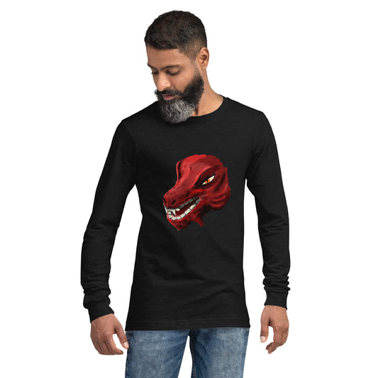Demon Kobold Head Unisex Long Sleeve Tee
