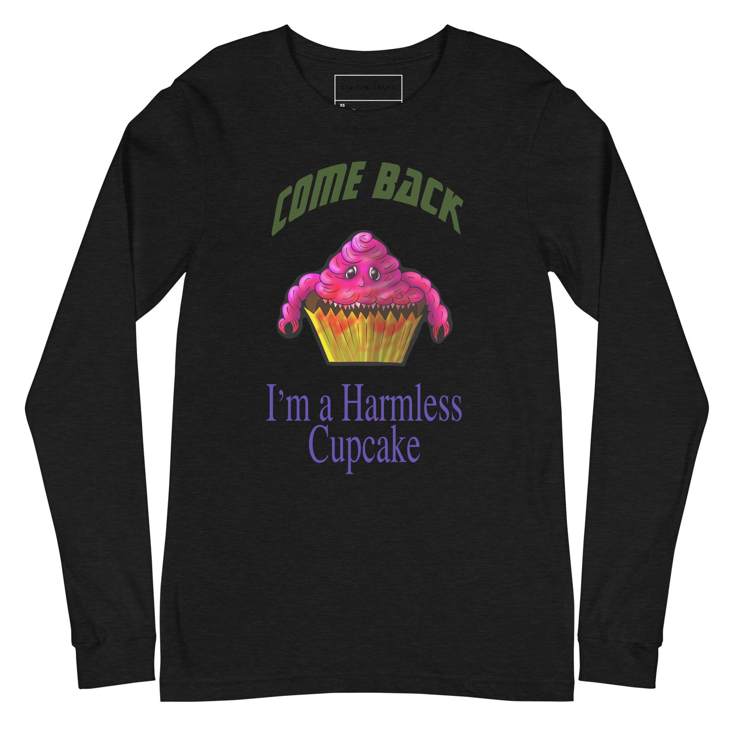 Harmless Cupcake Unisex Long Sleeve Tee