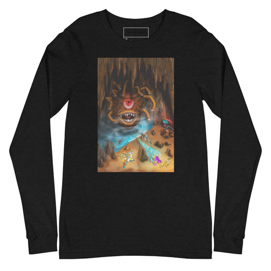 Beholder Party Fight Unisex Long Sleeve Tee
