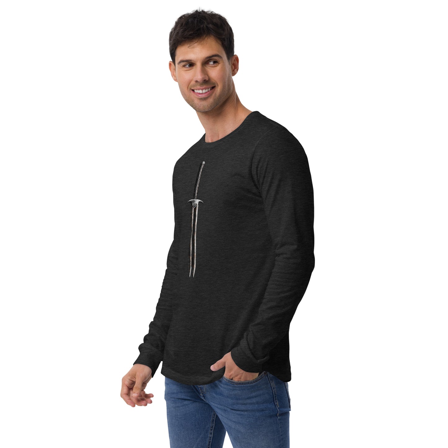 Double Blade Greatsword Unisex Long Sleeve Tee