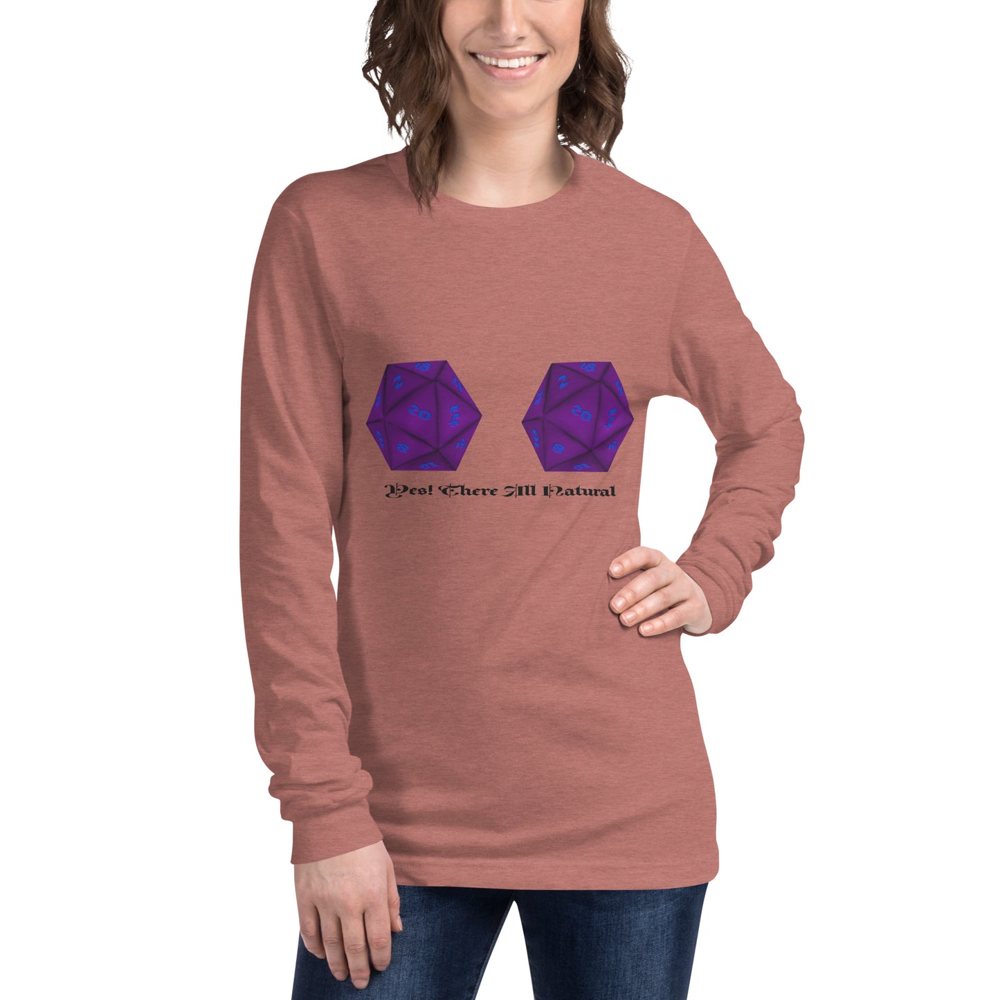 Yes! There all Natural Unisex Long Sleeve Tee