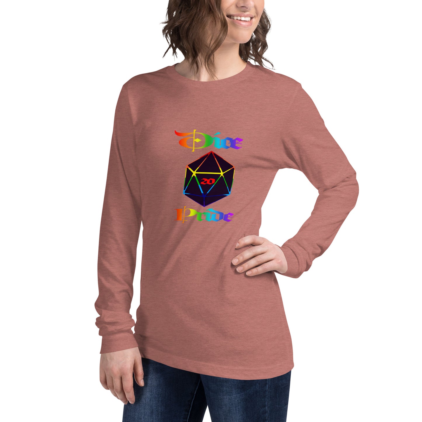 Dice Pride Unisex Long Sleeve Tee