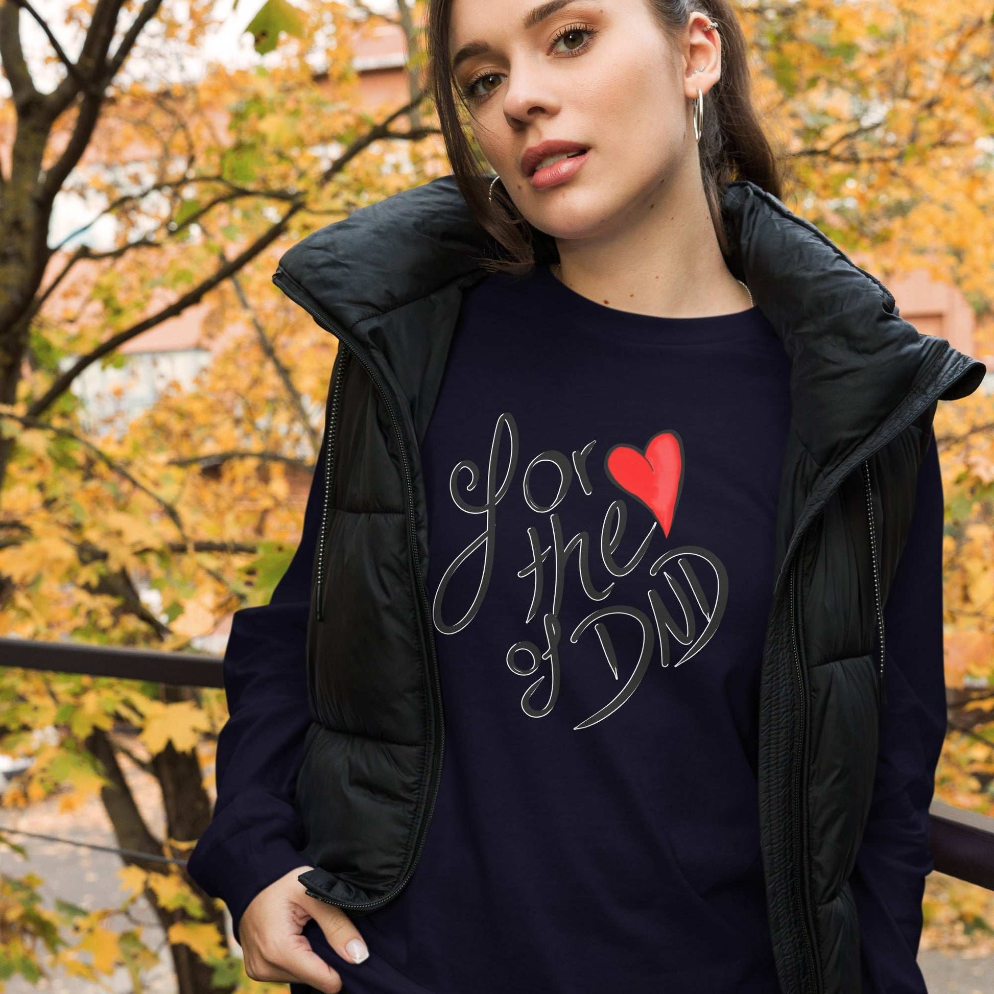 For the Love of DND Unisex Long Sleeve Tee