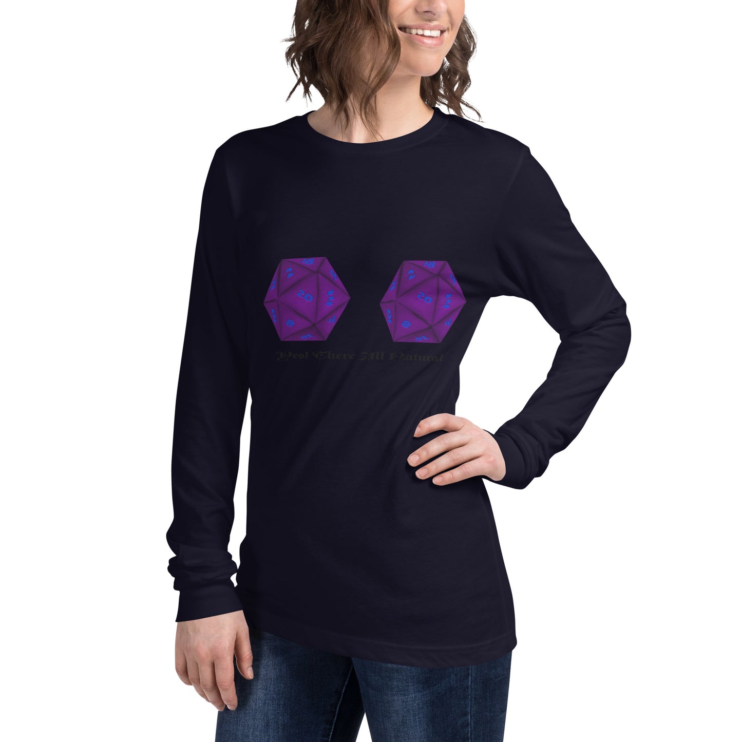 Yes! There all Natural Unisex Long Sleeve Tee