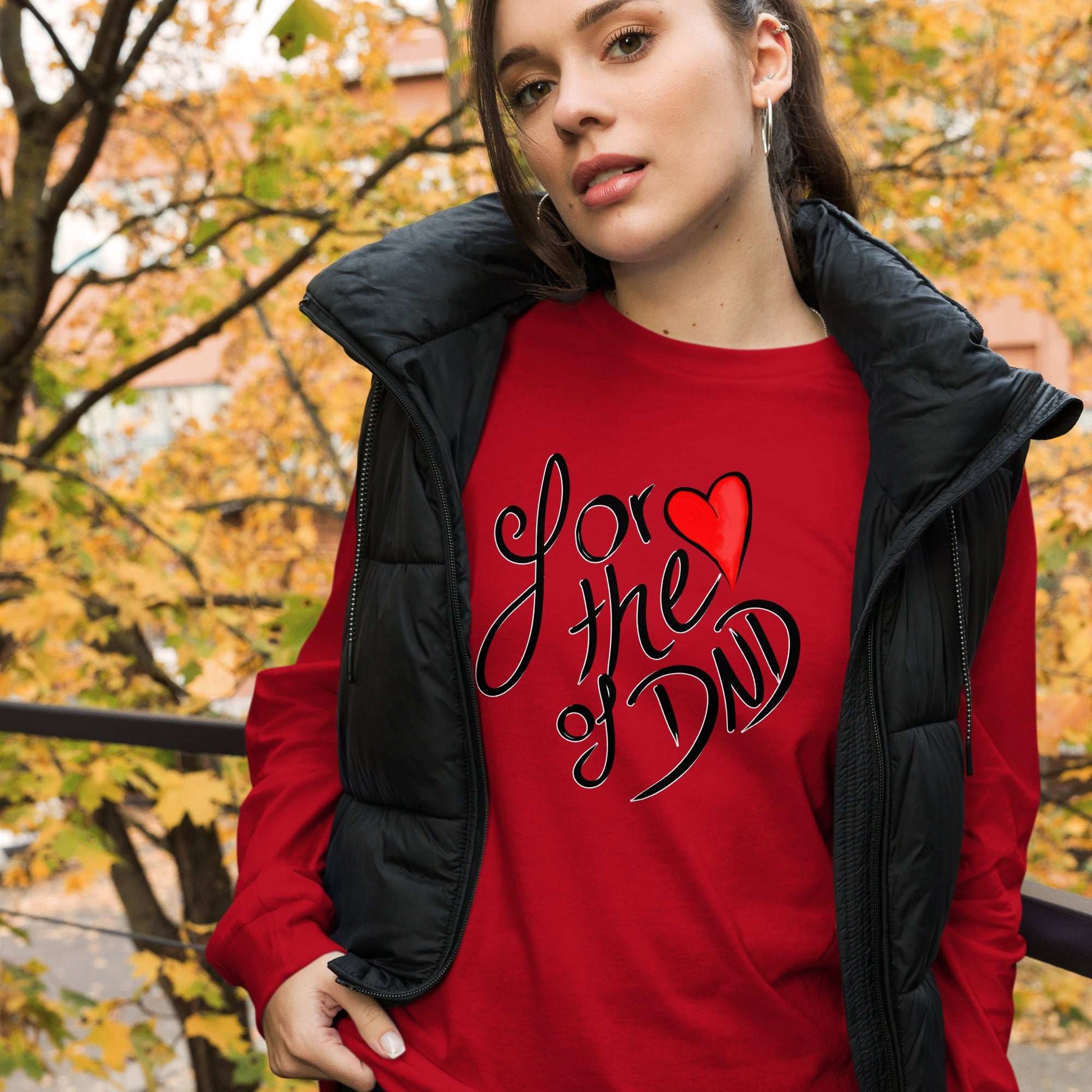 For the Love of DND Unisex Long Sleeve Tee