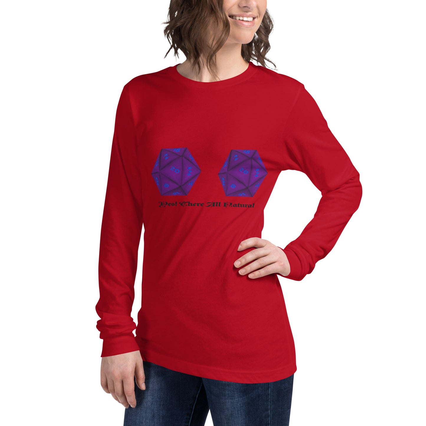 Yes! There all Natural Unisex Long Sleeve Tee