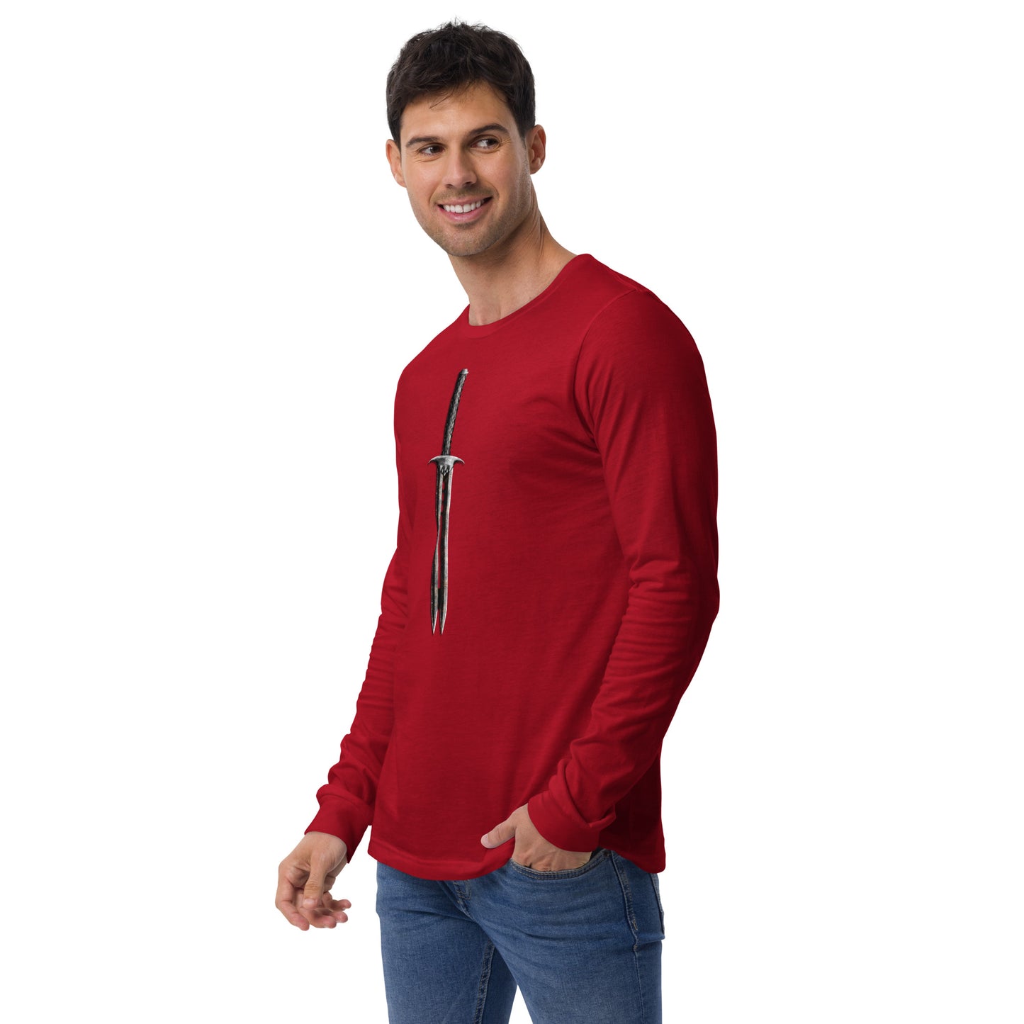 Double Blade Greatsword Unisex Long Sleeve Tee