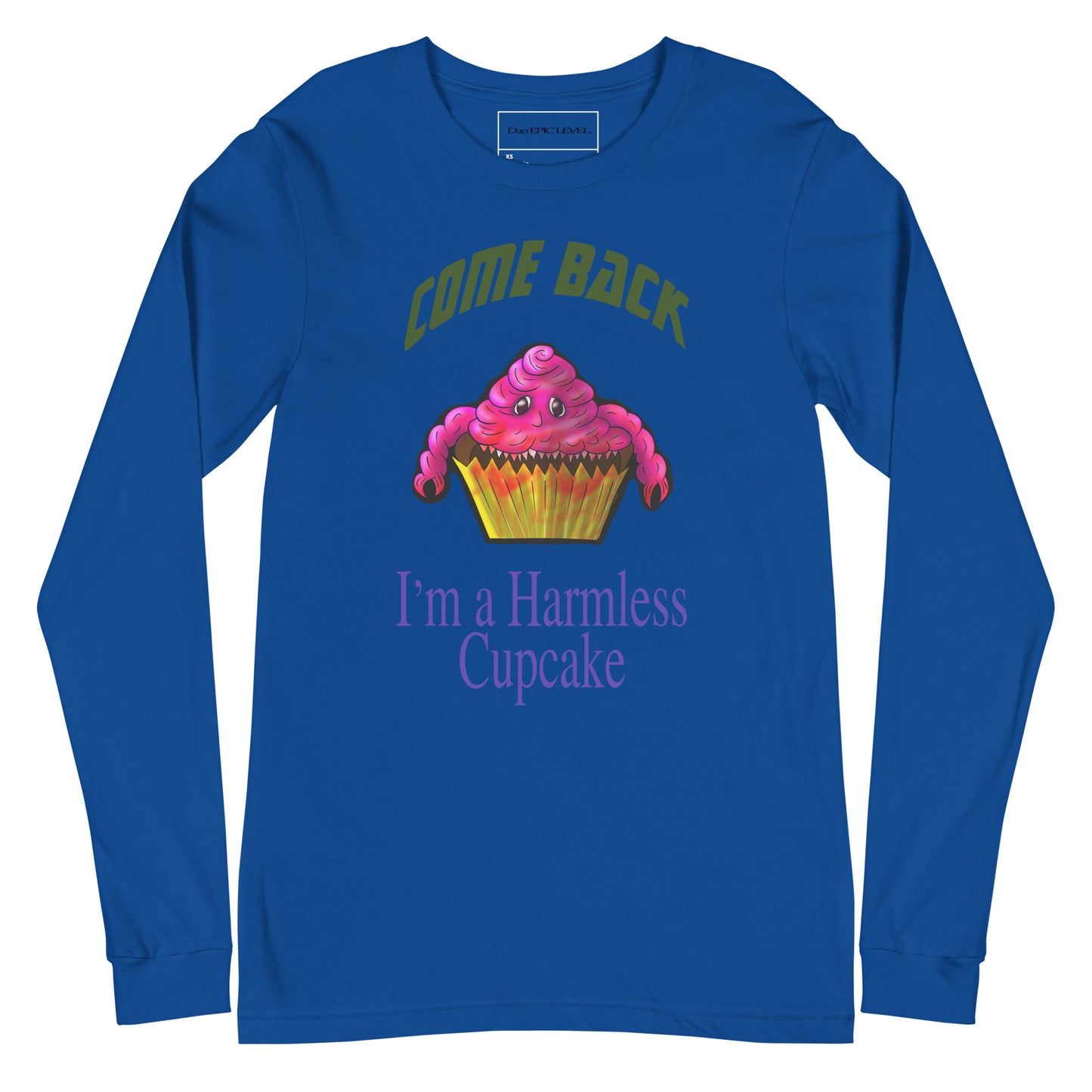 Harmless Cupcake Unisex Long Sleeve Tee