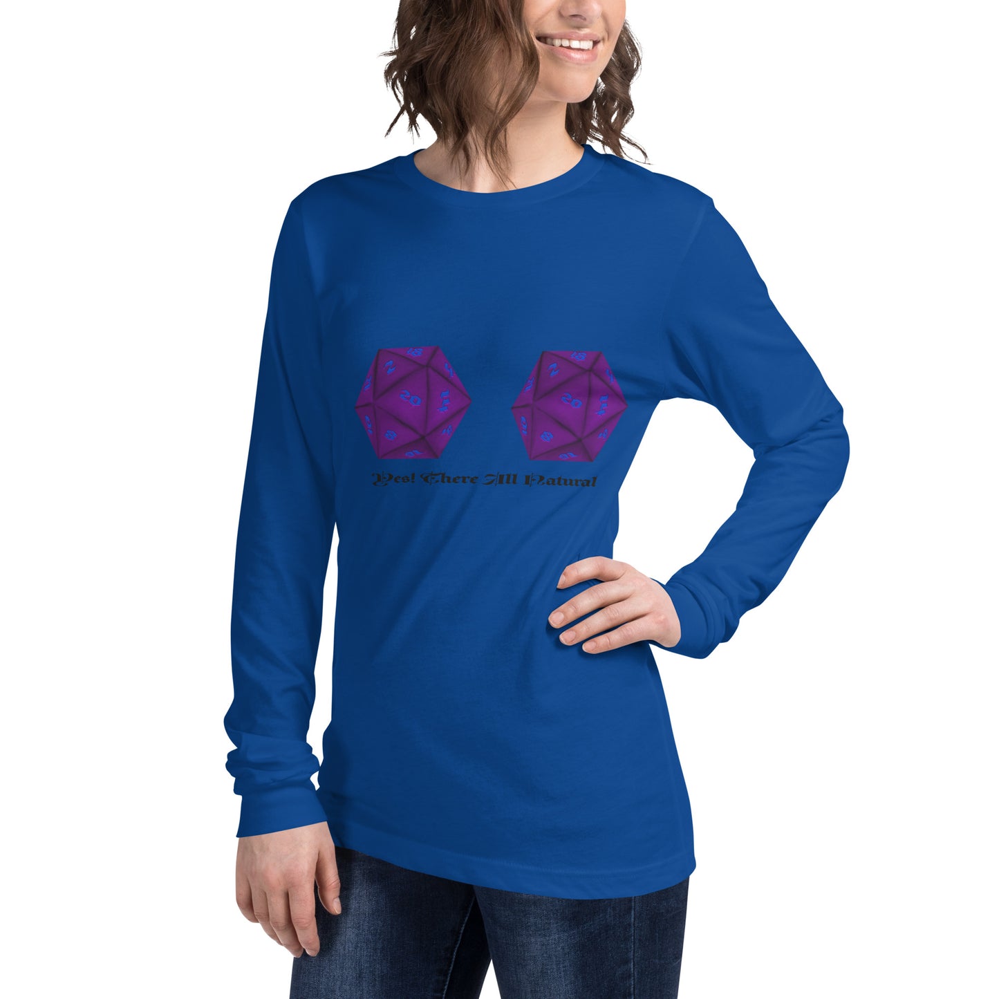 Yes! There all Natural Unisex Long Sleeve Tee