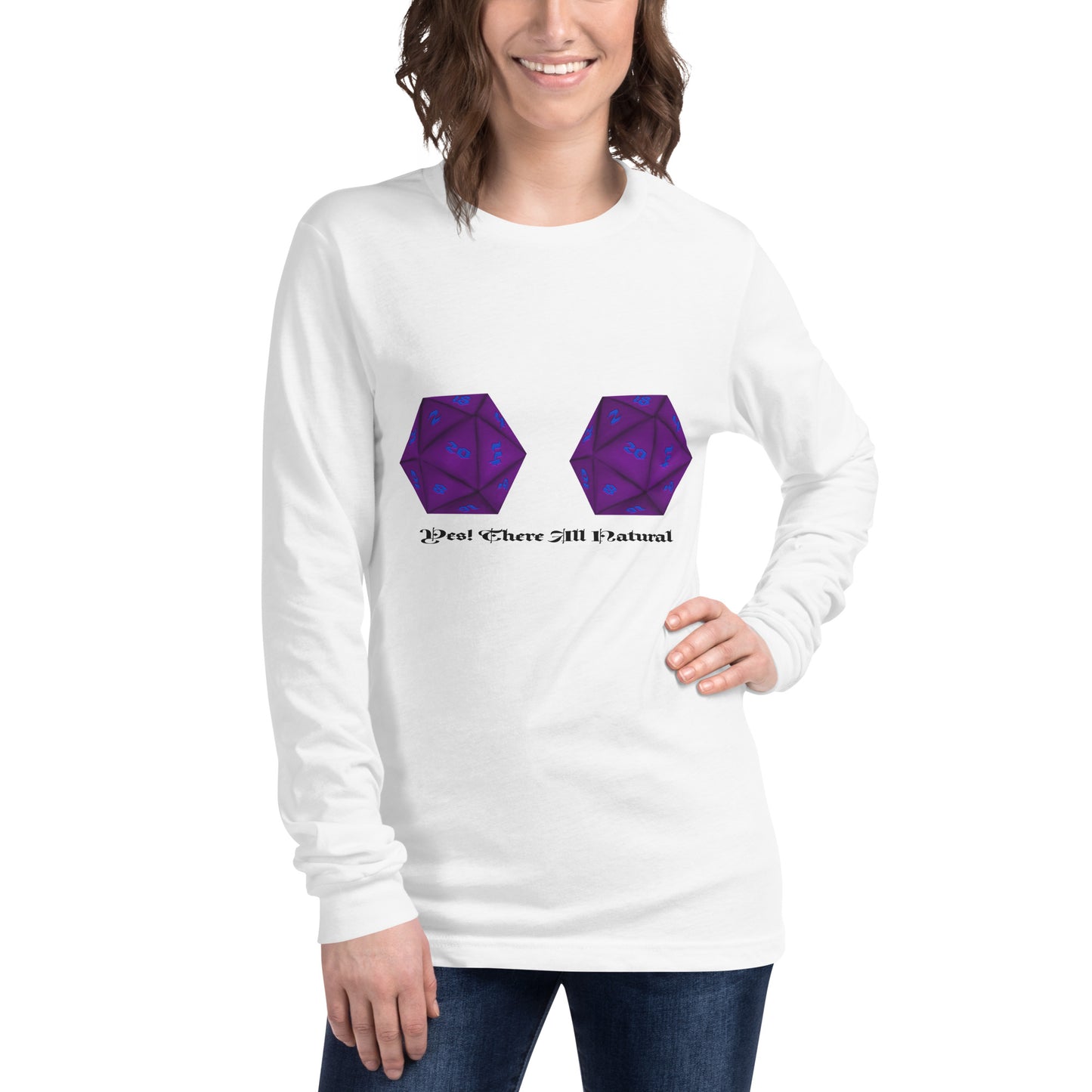 Yes! There all Natural Unisex Long Sleeve Tee