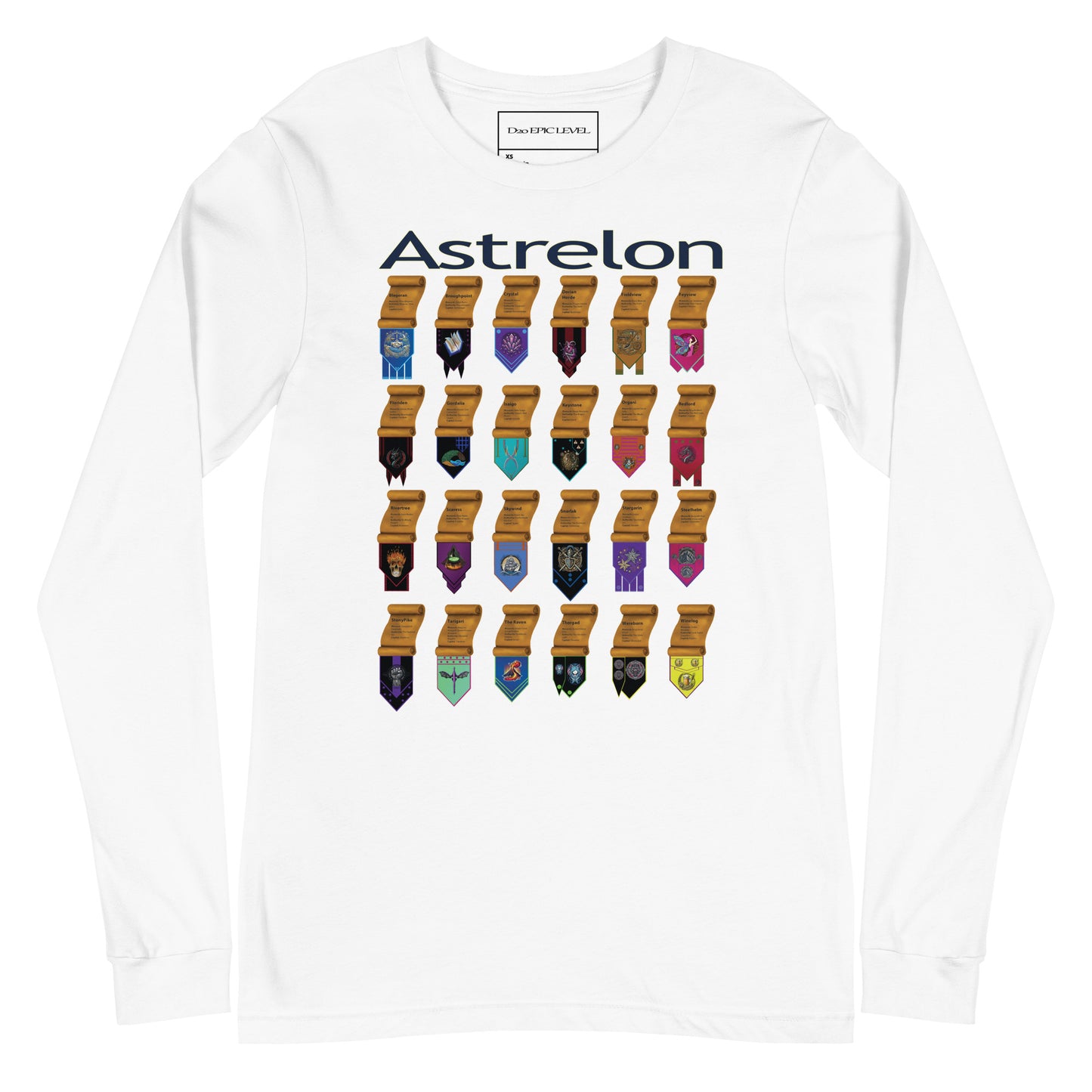 Astrelon Kingdoms Unisex Long Sleeve Tee
