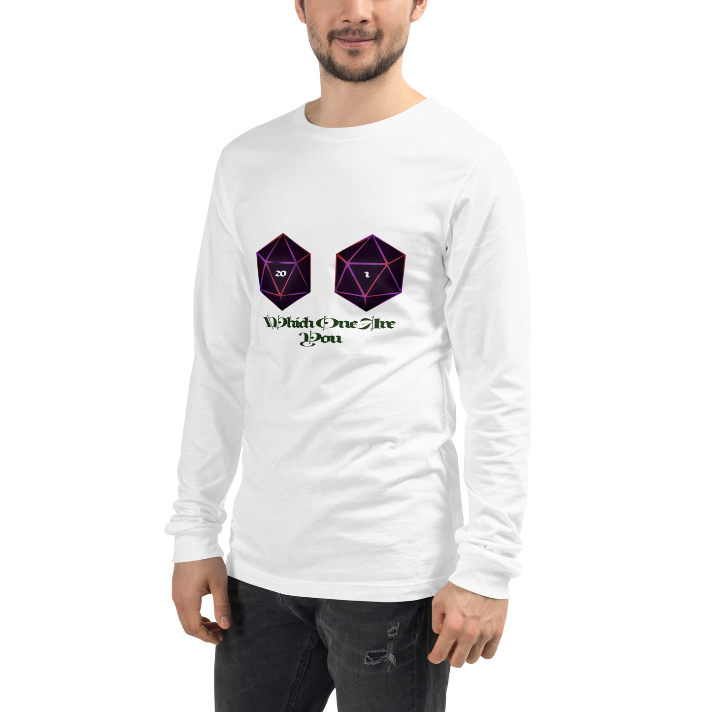 Which one Are You Unisex Long Sleeve Tee