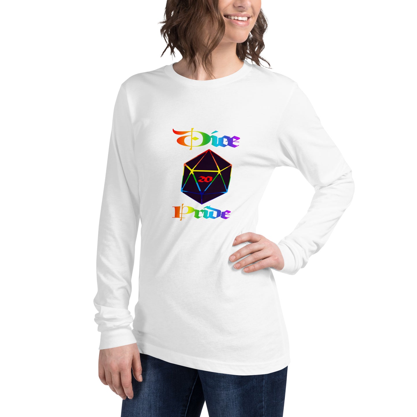 Dice Pride Unisex Long Sleeve Tee