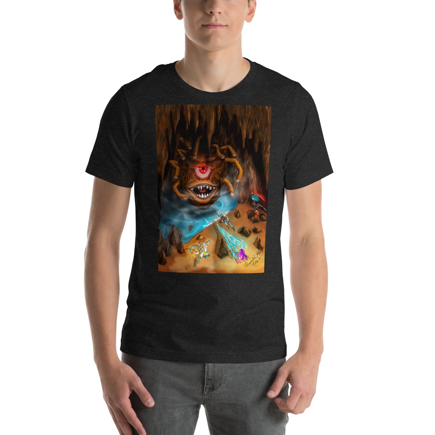 Beholder Party Fight Unisex T-shirt